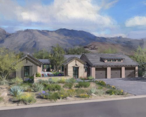 Elevation E of Cheval at Shadow Ridge